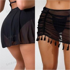 2 SHEIN XL Swim Skirts